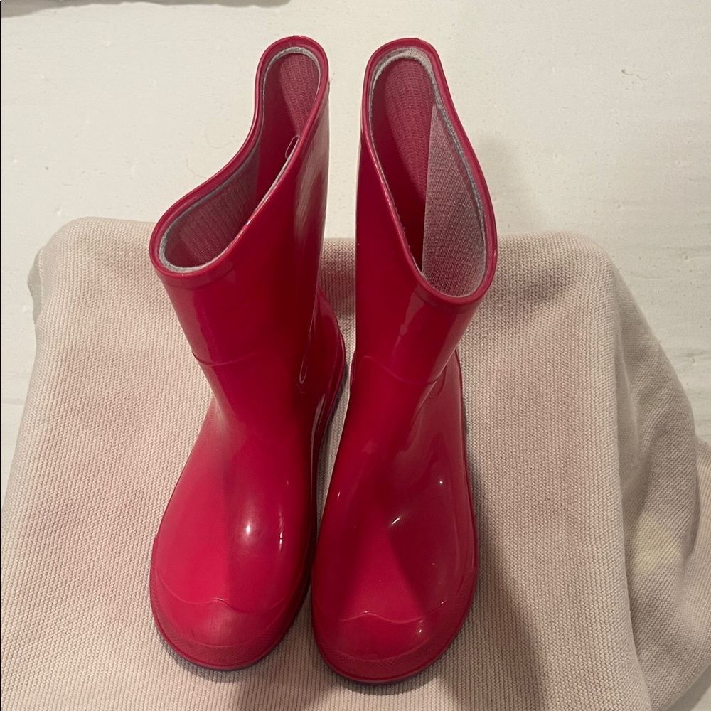 Kids' Pink Rain Boots